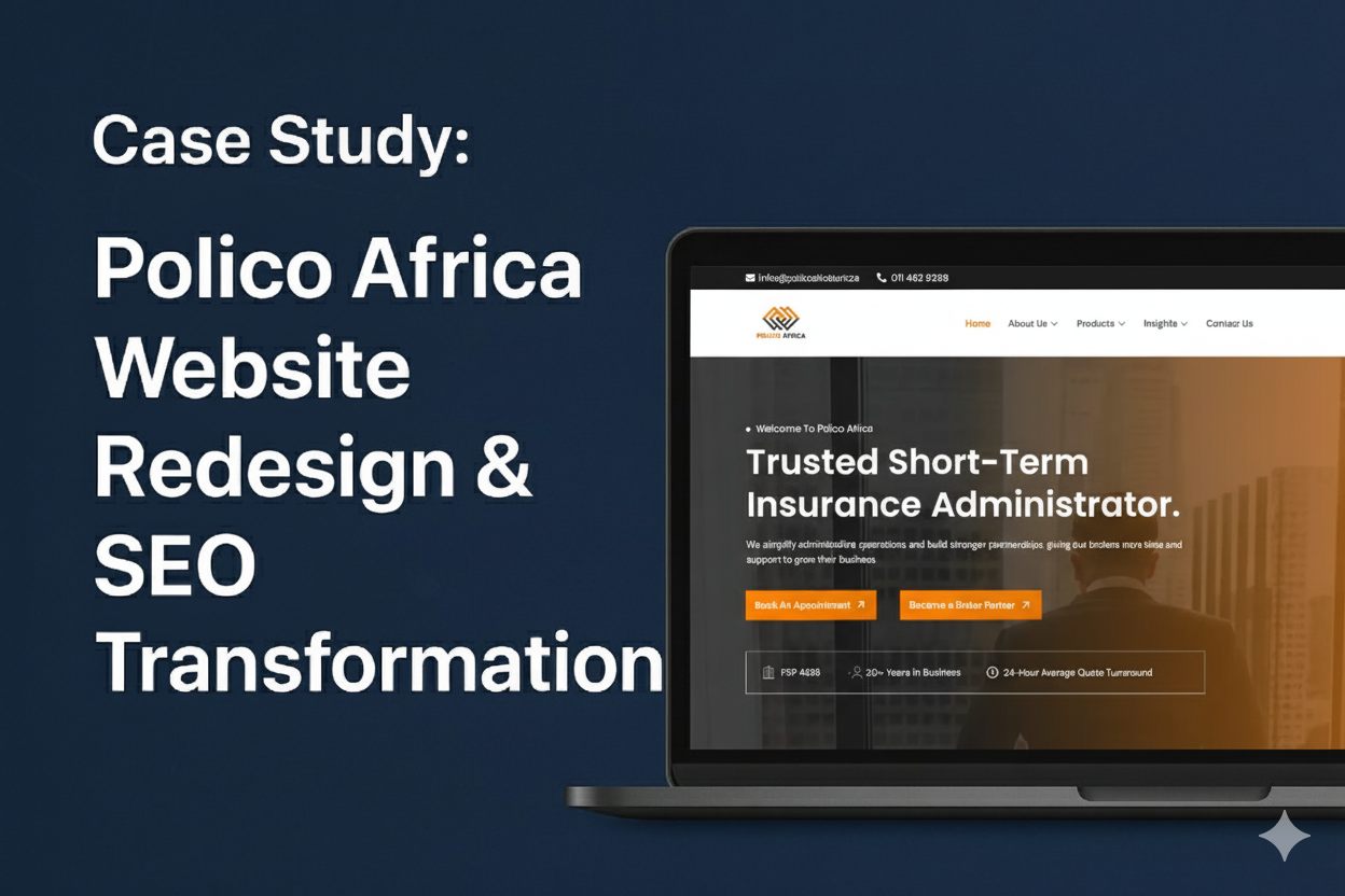 Polico Africa Website Redesign & SEO Transformation
