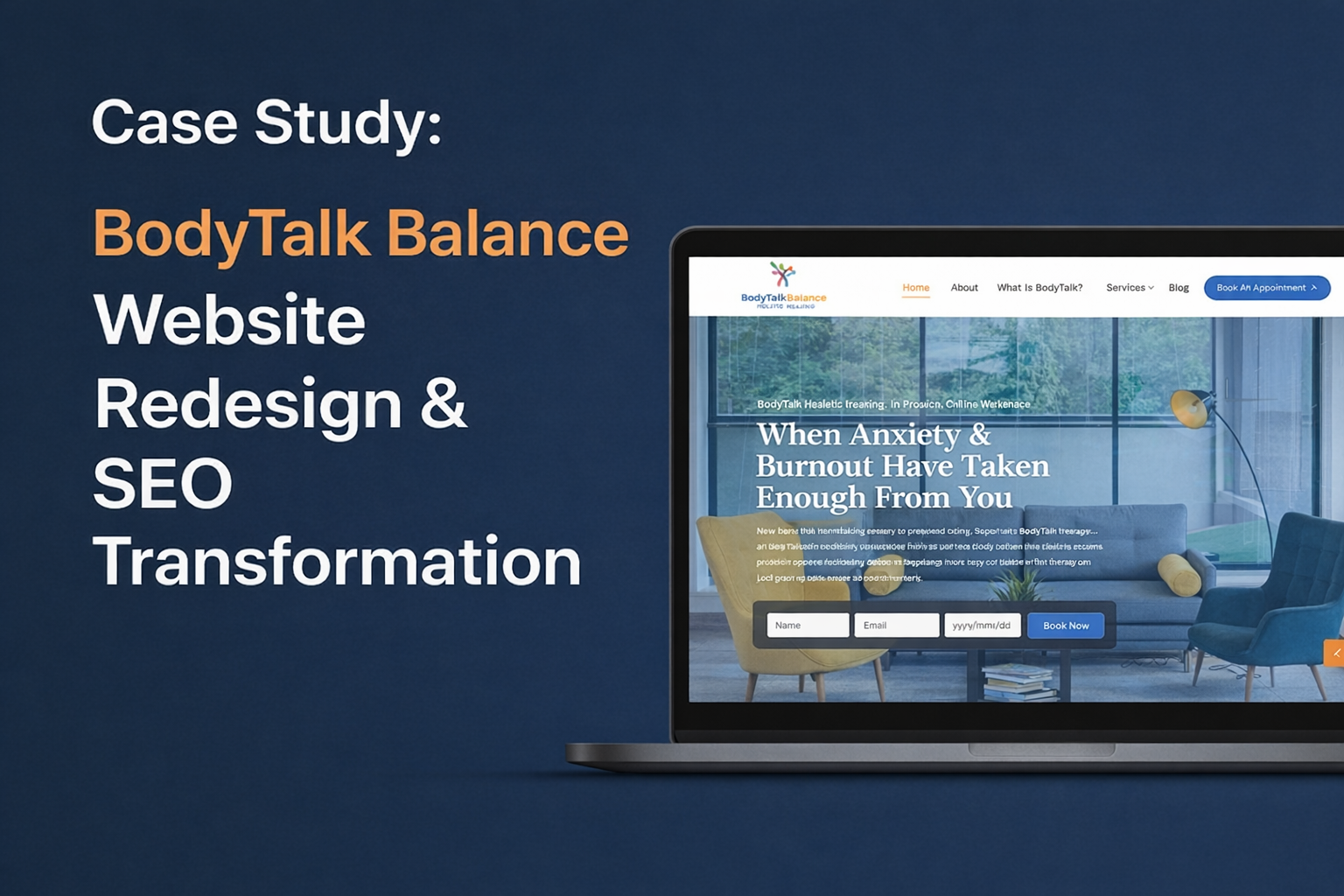 BodyTalk Balance — Web Design & SEO Case Study