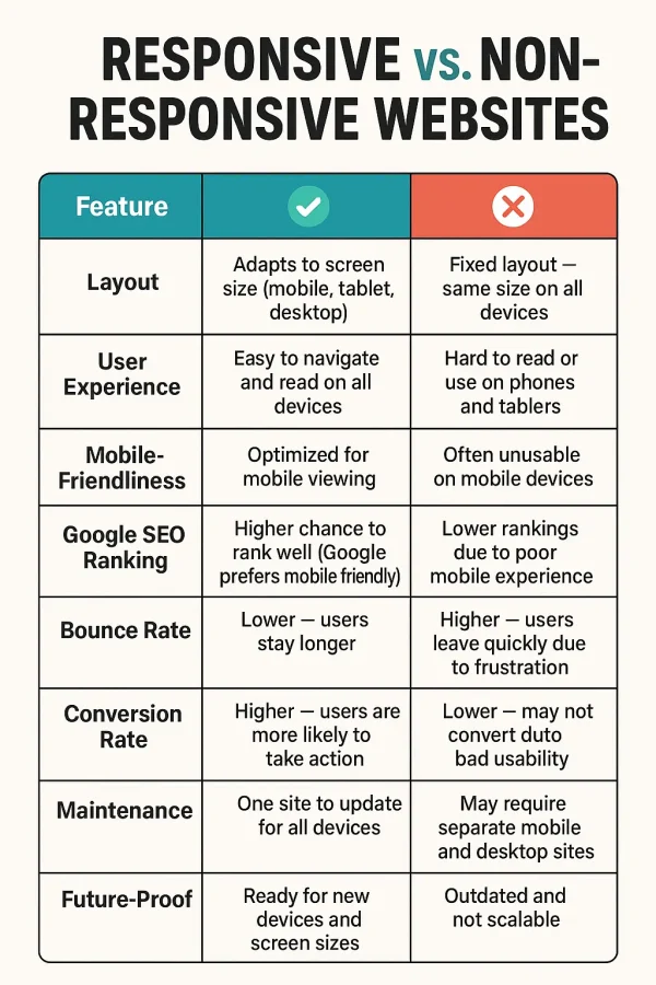Responsive Website Benefits